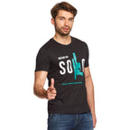 Imagen del producto Star Wars - Never Go Solo Camiseta gris