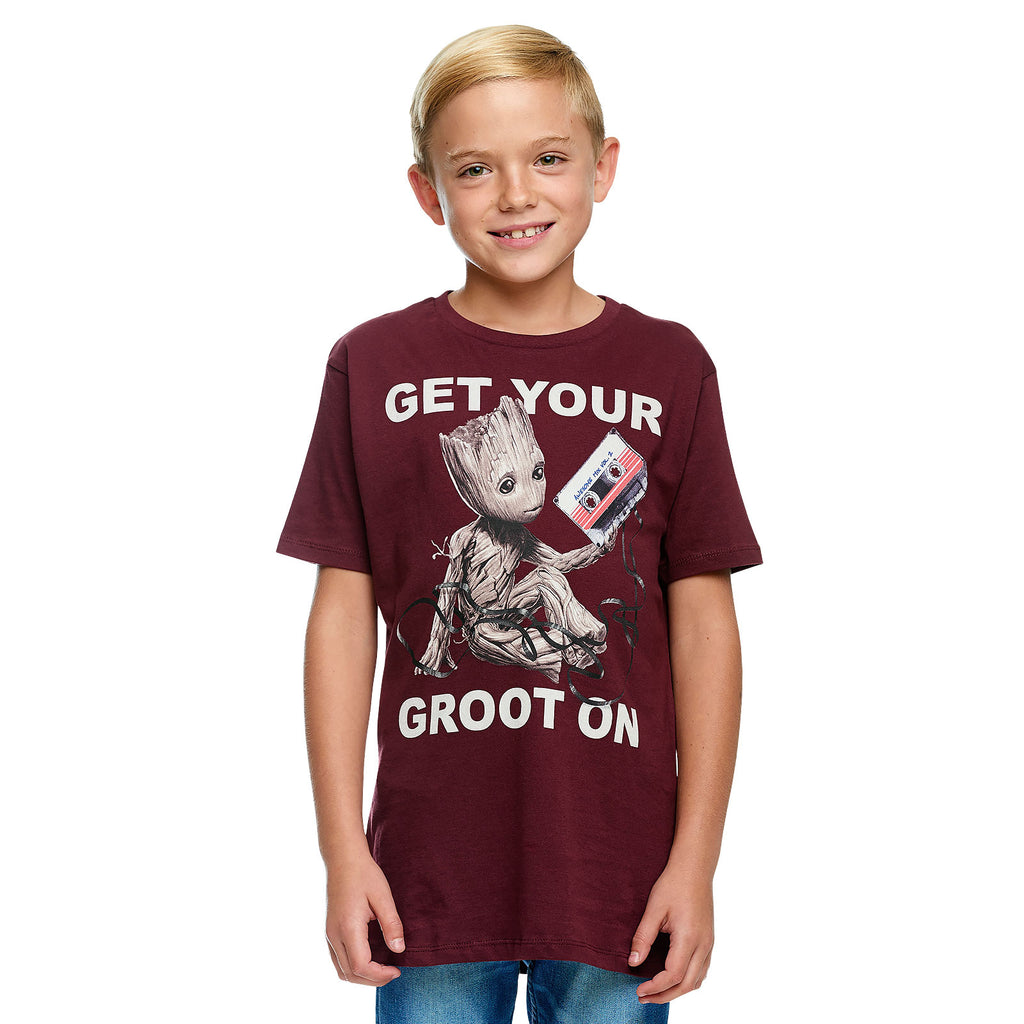 Imagen del producto Guardianes de la Galaxia - Camiseta Groot para niños roja