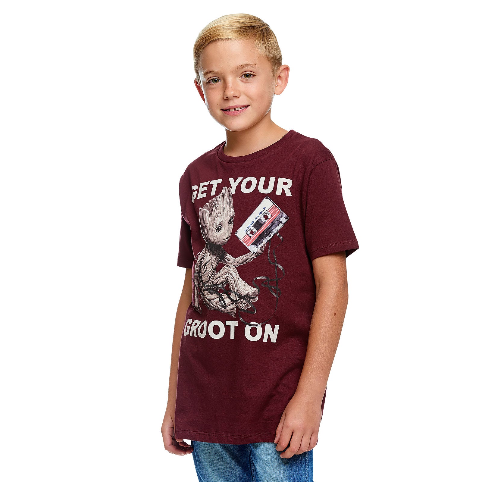 Imagen del producto Guardianes de la Galaxia - Camiseta Groot para niños roja