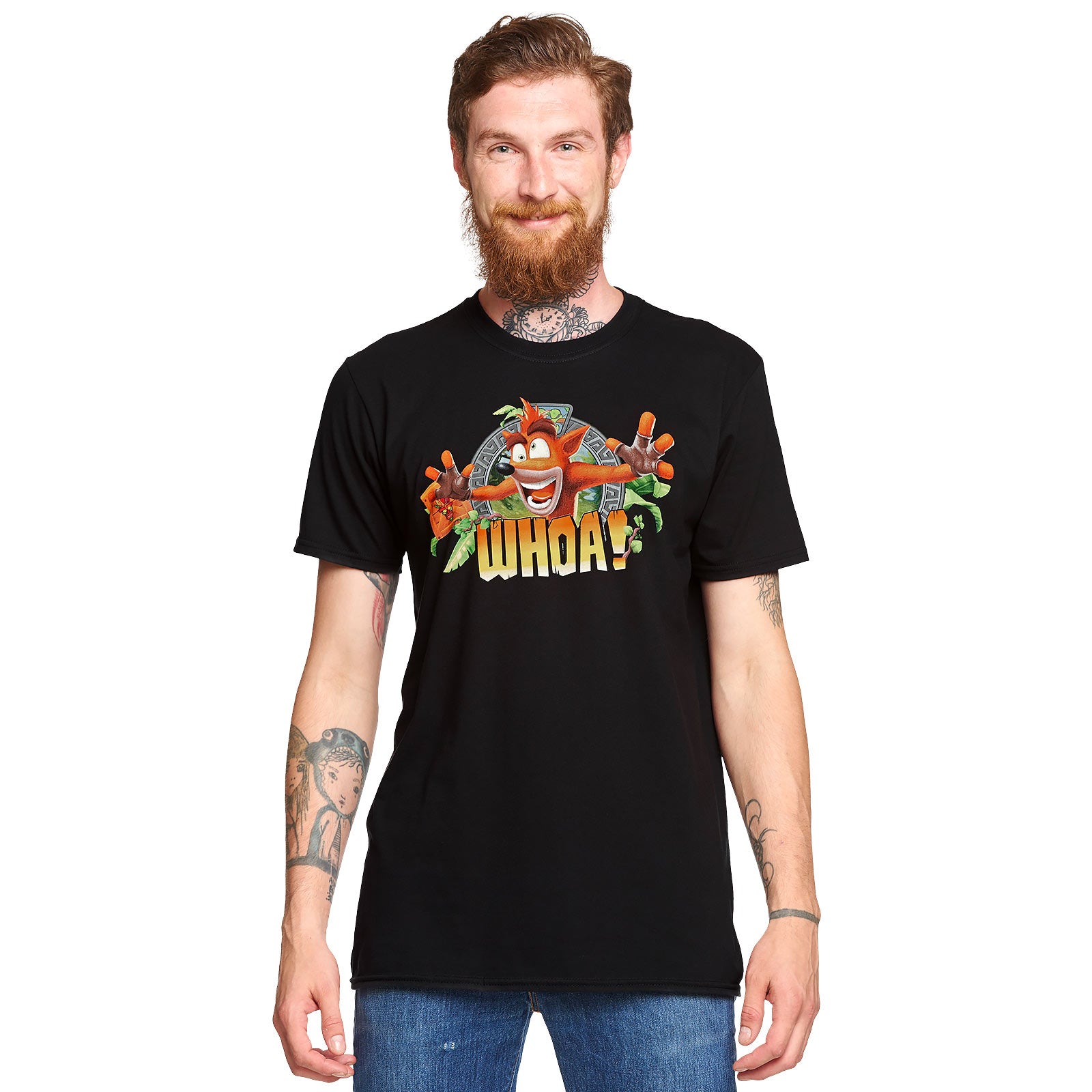 Imagen del producto Crash Bandicoot - Whoa Camiseta negra
