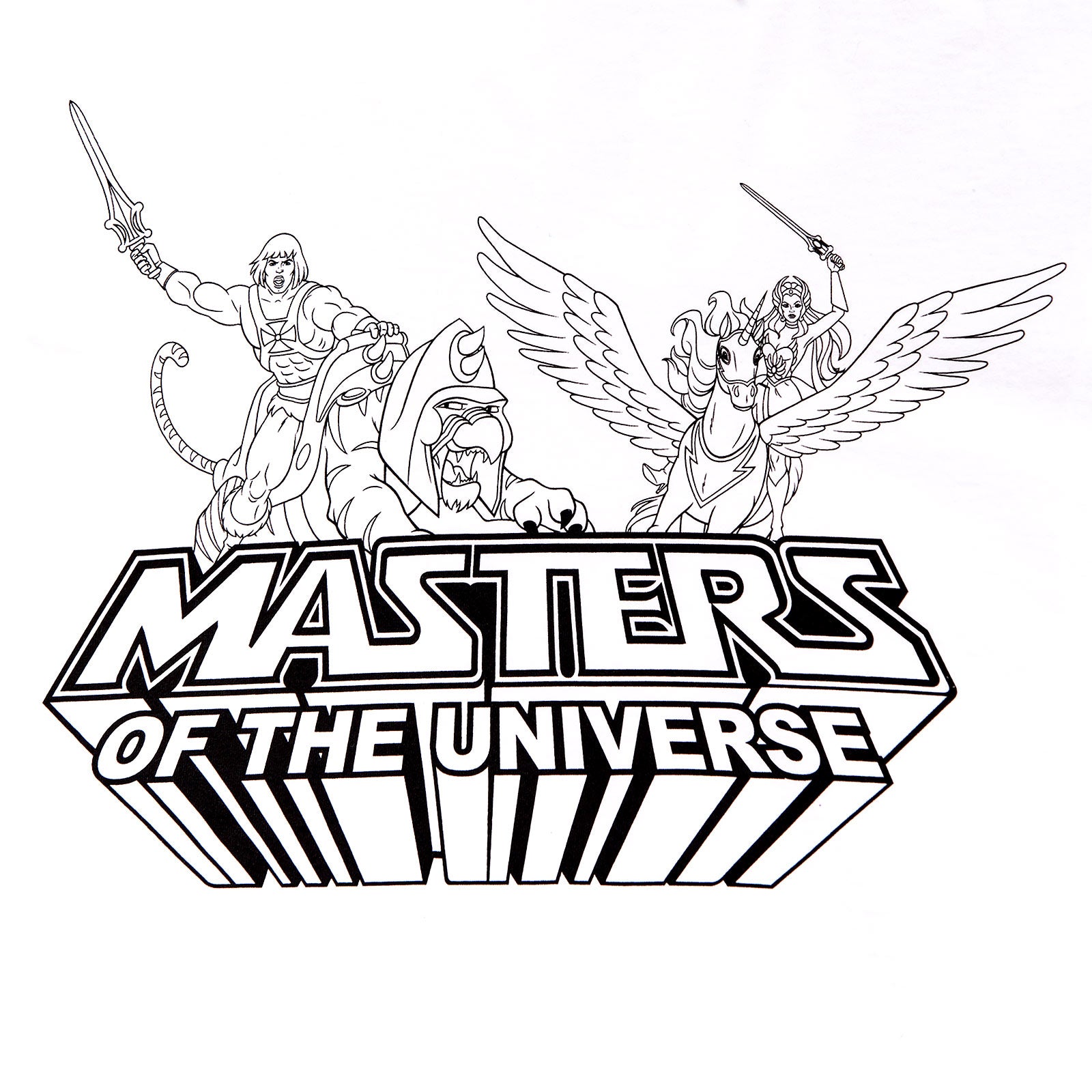Imagen del producto Masters of the Universe - Camiseta de He-Man & She-Ra
