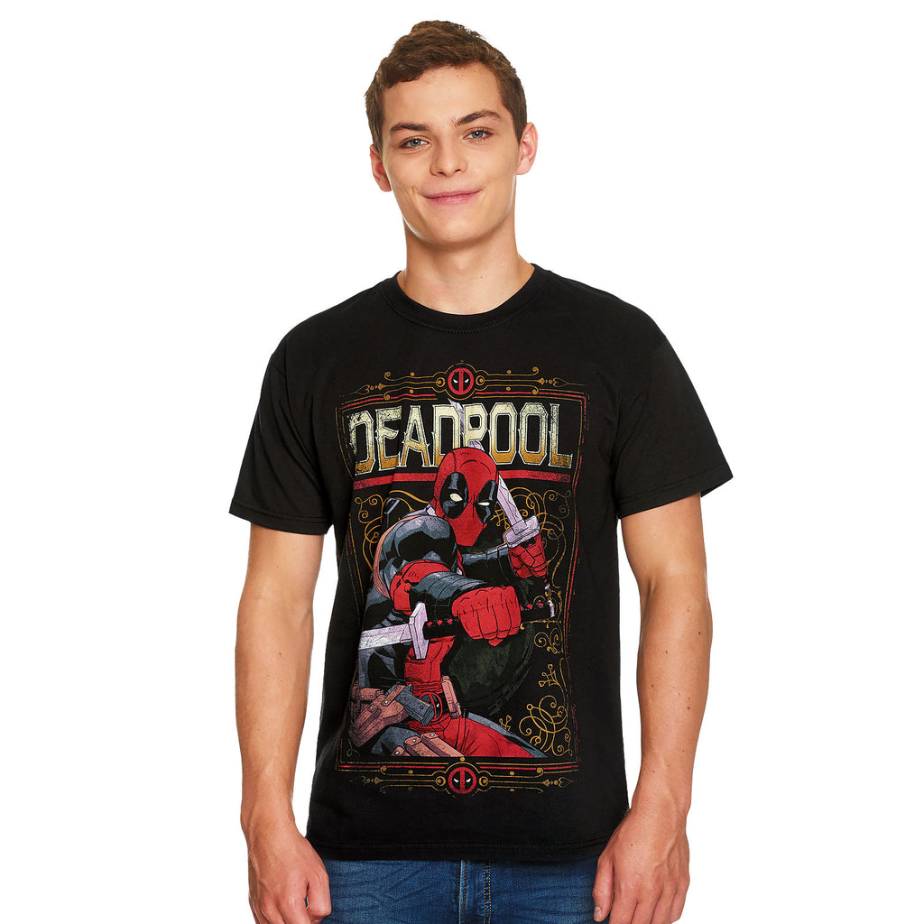 Imagen del producto Deadpool - Camiseta negra Ready to Fight