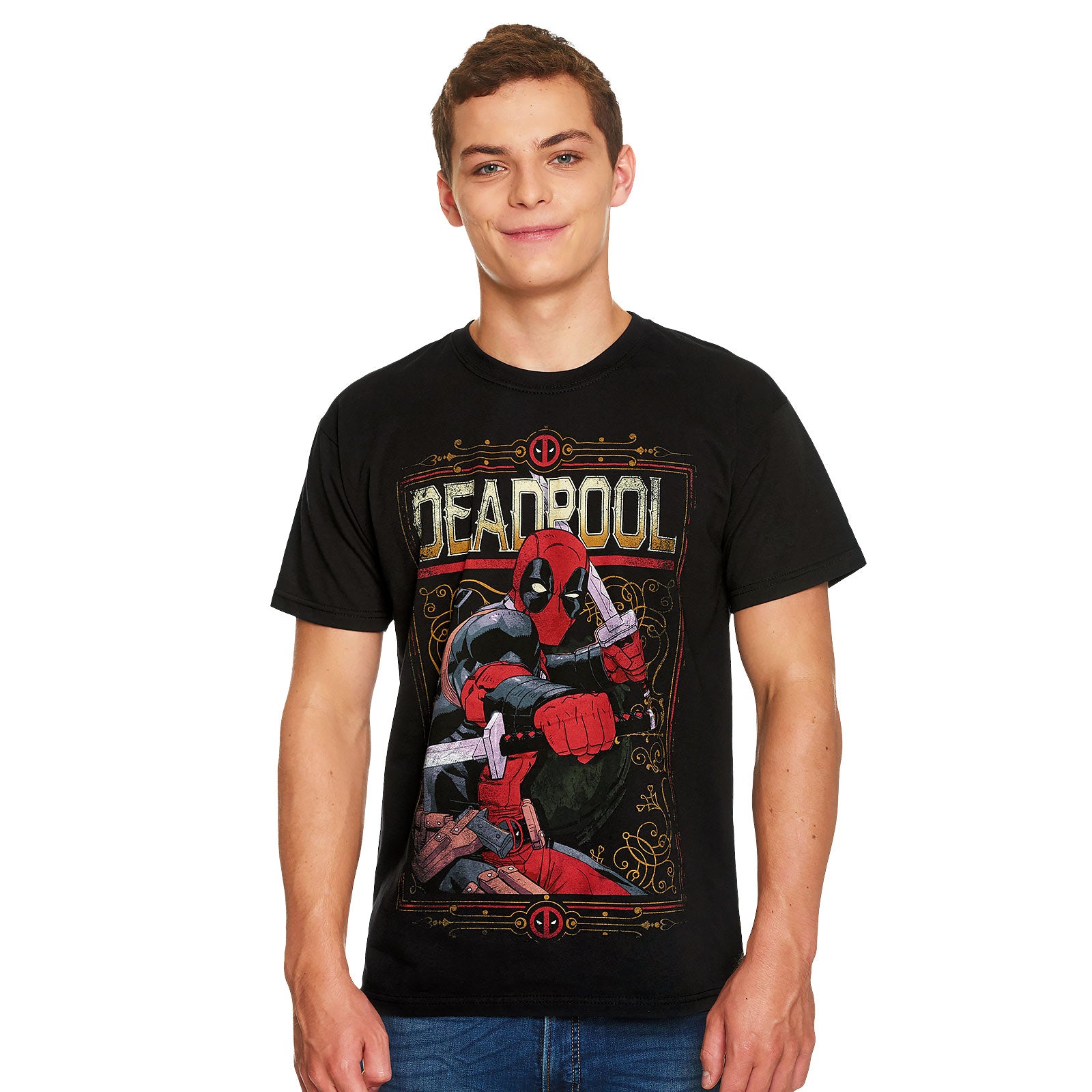 Imagen del producto Deadpool - Camiseta negra Ready to Fight