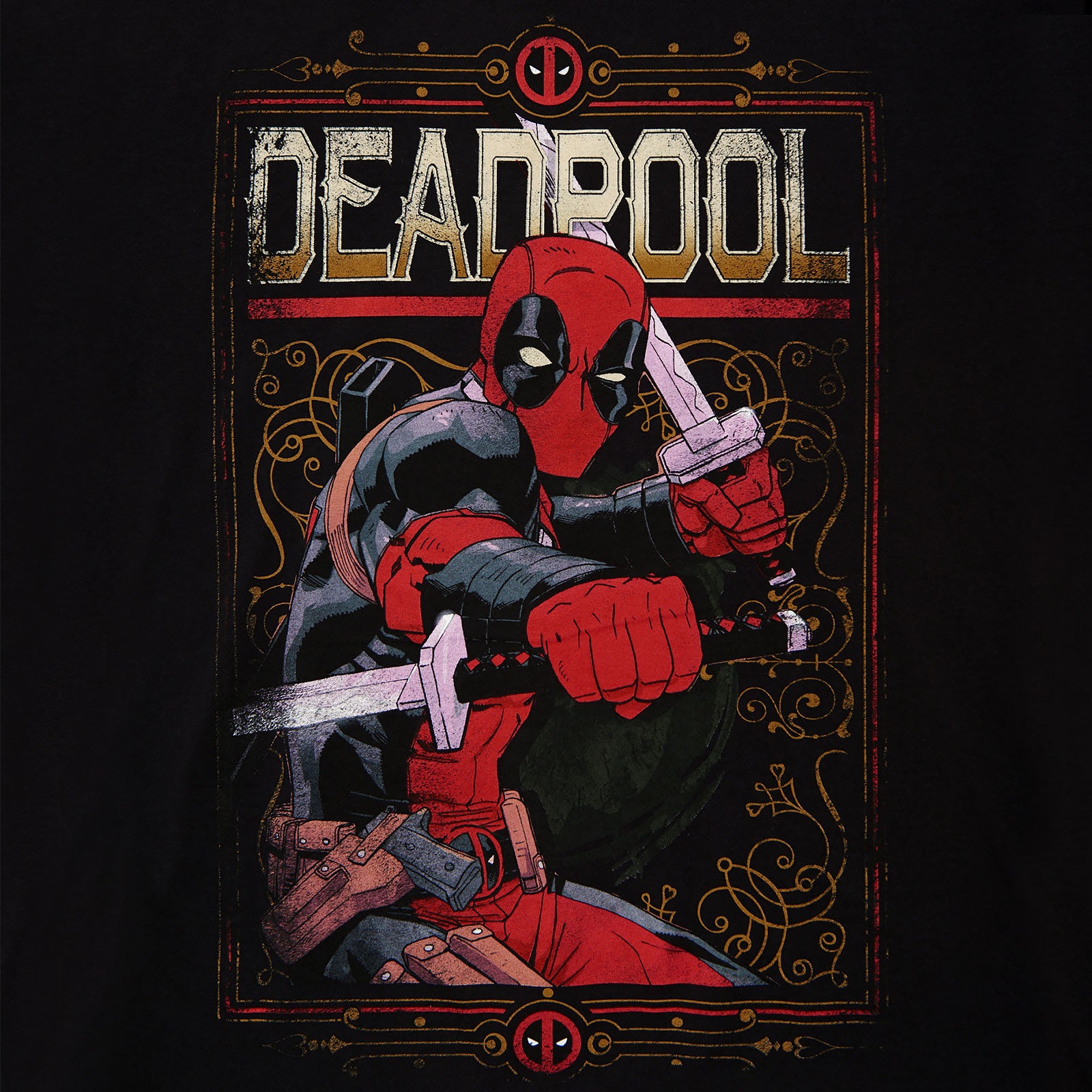Imagen del producto Deadpool - Camiseta negra Ready to Fight