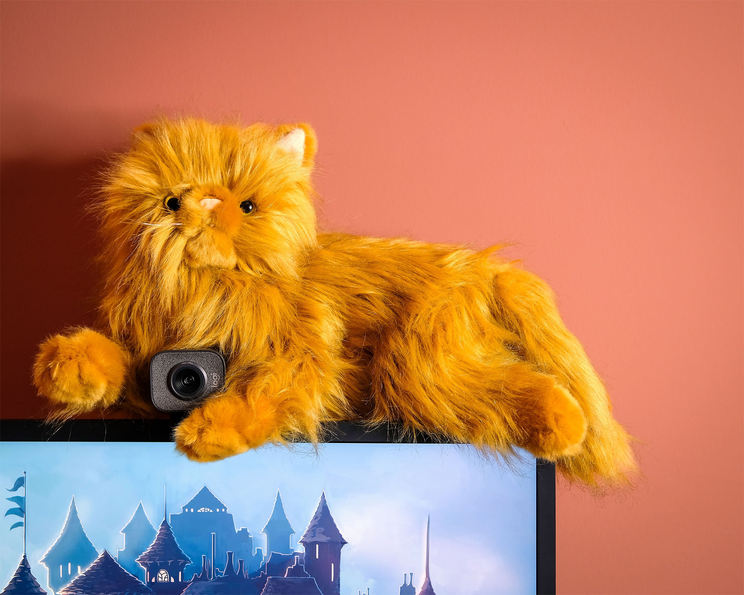 Imagen del producto Harry Potter - Figura de peluche de Crookshanks de 43 cm