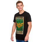 Imagen del producto Zelda - Reino de Hyrule Camiseta de propaganda negra