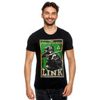 Imagen del producto Zelda - Link Hero of Hyrule Camiseta de propaganda negra