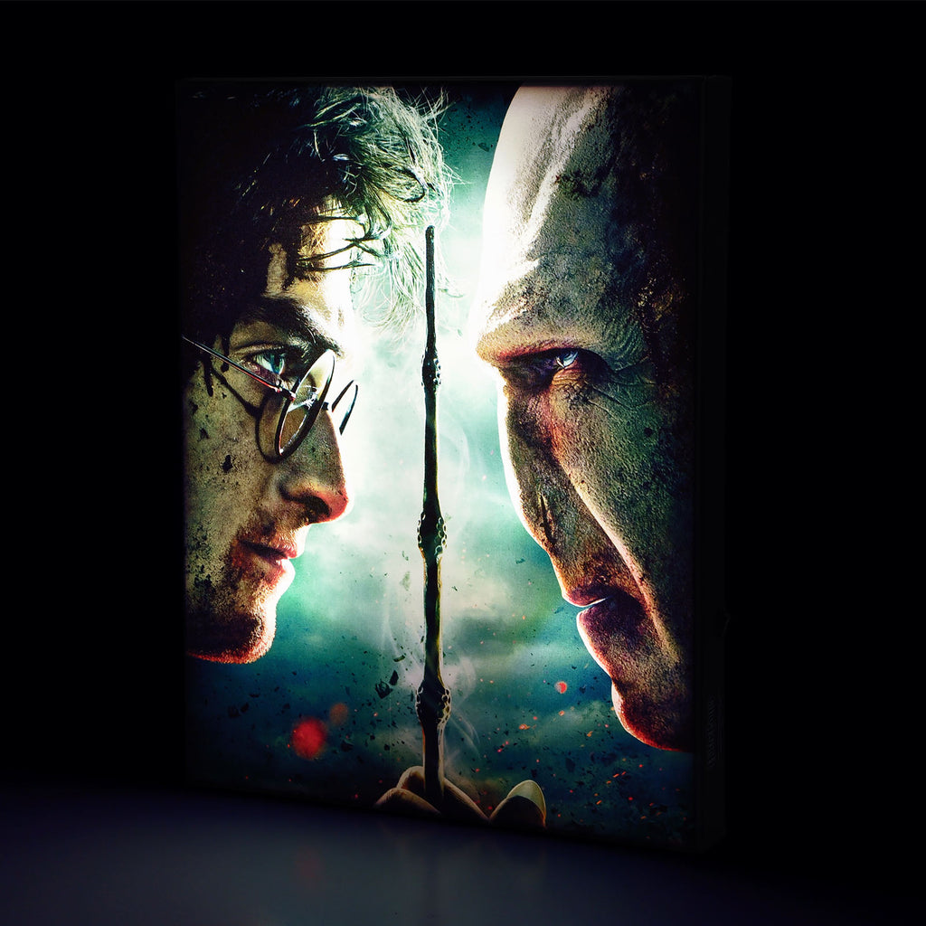 Imagen del producto Harry Potter - Harry vs. Voldemort Cuadro con luz
