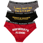 Imagen del producto Harry Potter - Conjunto de bragas Hogwarts de 3 piezas