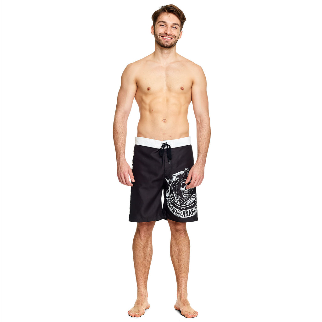 Imagen del producto Sons of Anarchy - Bañador negro con logo de Reaper