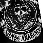 Imagen del producto Sons of Anarchy - Bañador negro con logo de Reaper