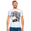 Imagen del producto Regreso al Futuro - Camiseta blanca de Einstein con DeLorean