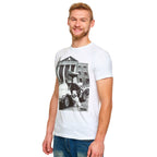 Imagen del producto Regreso al Futuro - Camiseta blanca de Einstein con DeLorean