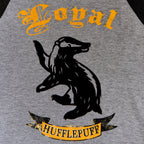 Imagen del producto Harry Potter - Camiseta Leal Hufflepuff Gris
