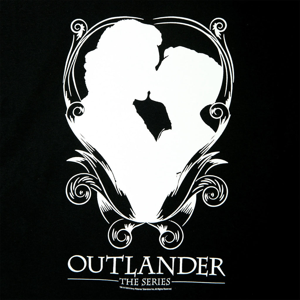 Imagen del producto Outlander - Camiseta de mujer Kiss negra