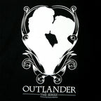 Imagen del producto Outlander - Camiseta de mujer Kiss negra