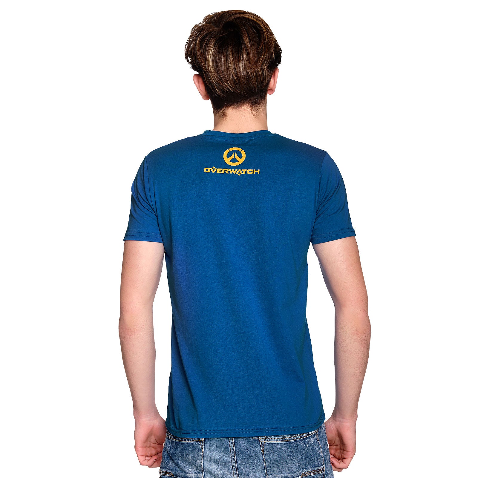 Imagen del producto Overwatch - Camiseta azul de Pharah Pixel