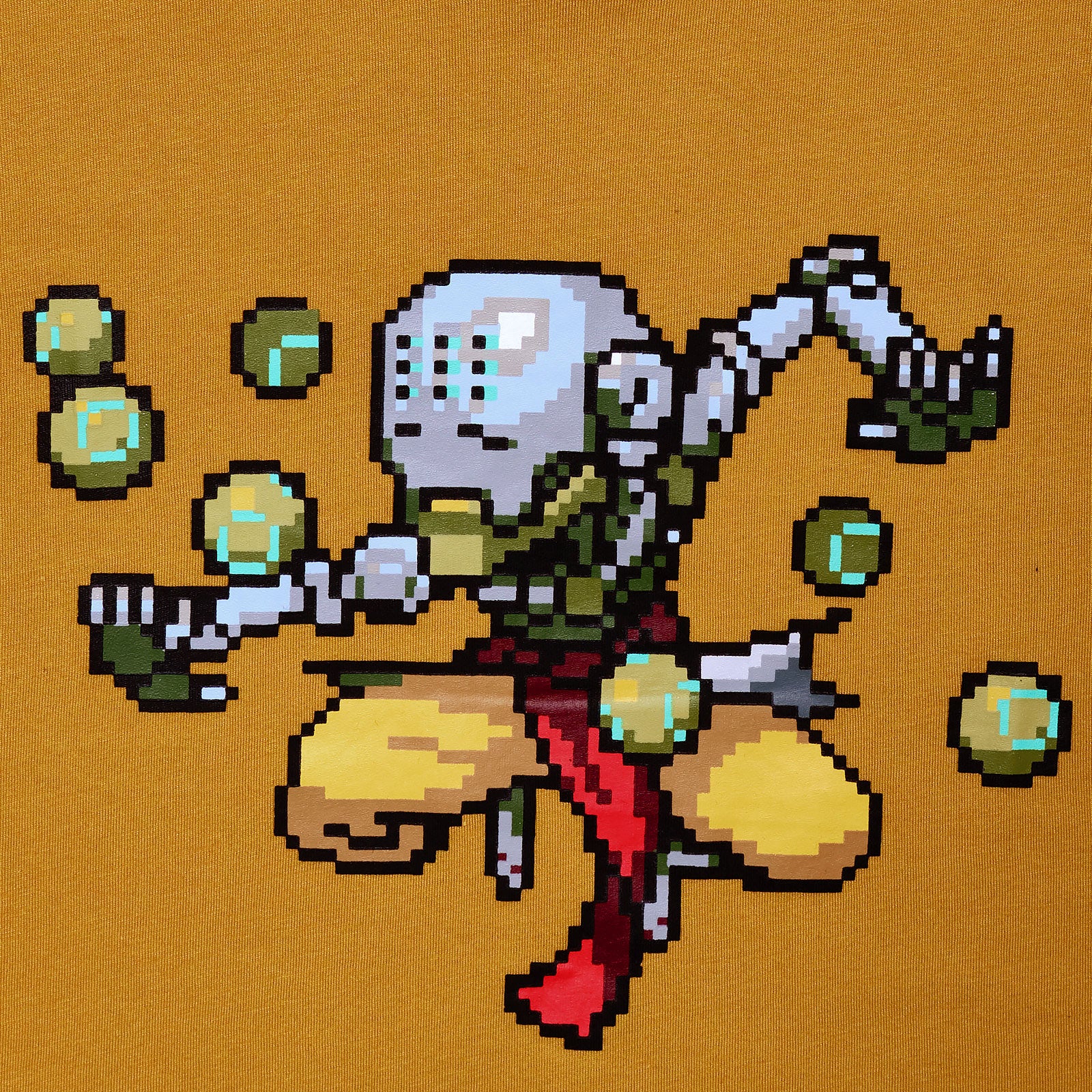 Imagen del producto Overwatch - Camiseta amarilla de Zenyatta Pixel