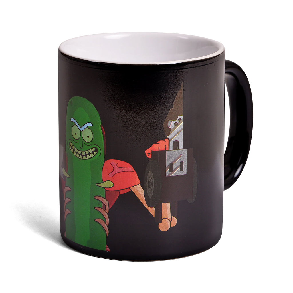 Imagen del producto Rick y Morty - Taza de efecto térmico Pickle Rick