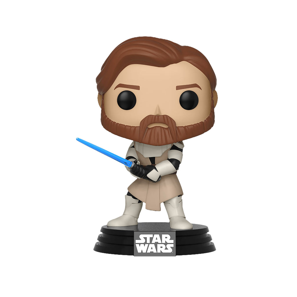Imagen del producto Star Wars - Clone Wars Obi Wan Kenobi Funko Pop Figura de Cabeza Oscilante