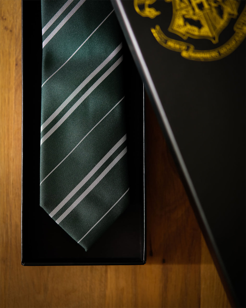 Imagen del producto Harry Potter - Corbata de Slytherin con caja de regalo