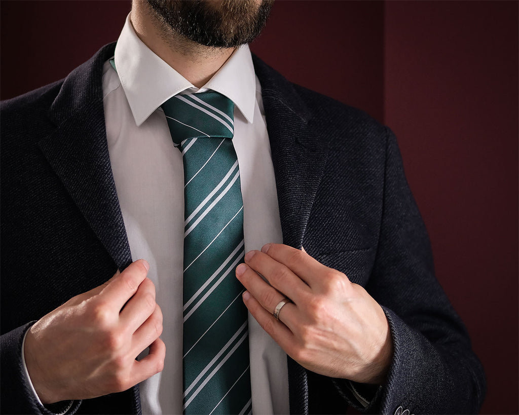 Imagen del producto Harry Potter - Corbata de Slytherin con caja de regalo
