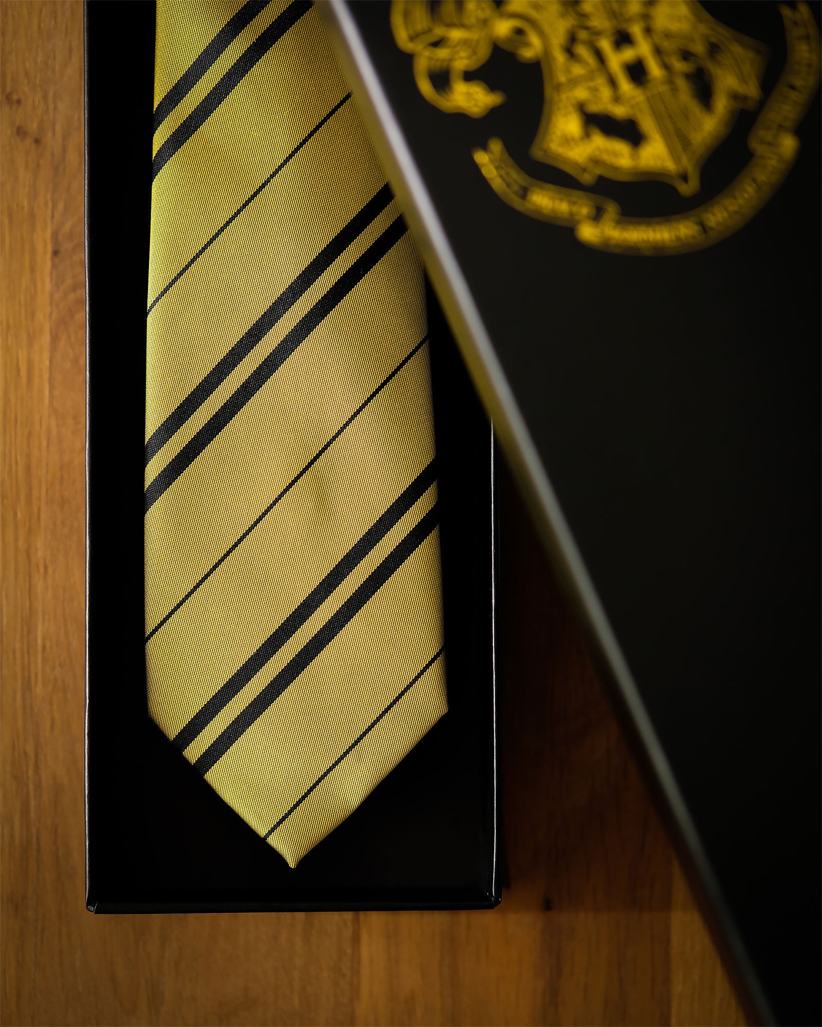 Imagen del producto Harry Potter - Corbata Hufflepuff con caja de regalo