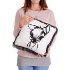Imagen del producto Bambi - Almohada de retrato con flecos