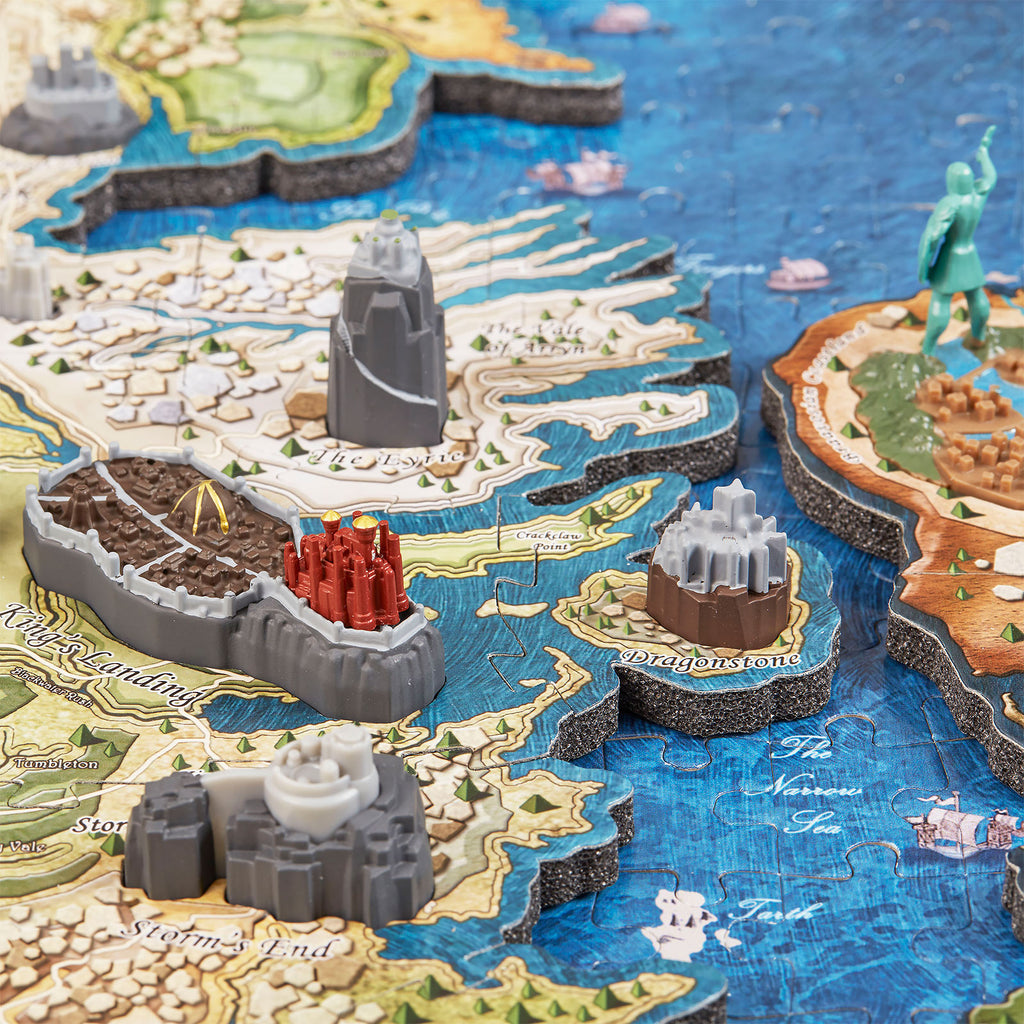 Imagen del producto Juego de Tronos - Westeros y Essos Puzzle 4D