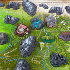 Imagen del producto El señor de los anillos - Mapa de la Tierra Media Puzzle 4D