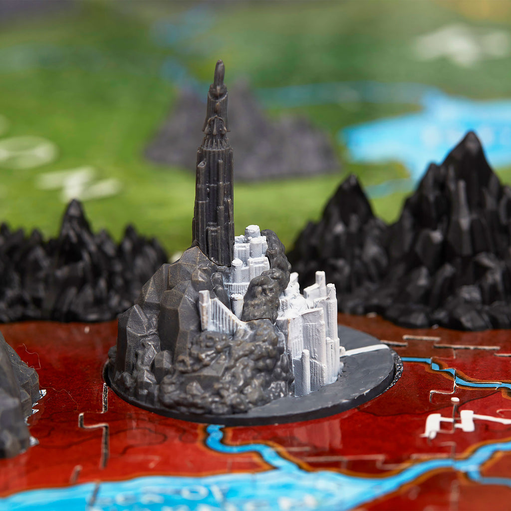 Imagen del producto El Señor de los Anillos - Puzzle 4D de la Tierra Media
