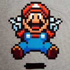 Imagen del producto Super Mario - Camiseta de mujer Jump Pixel gris
