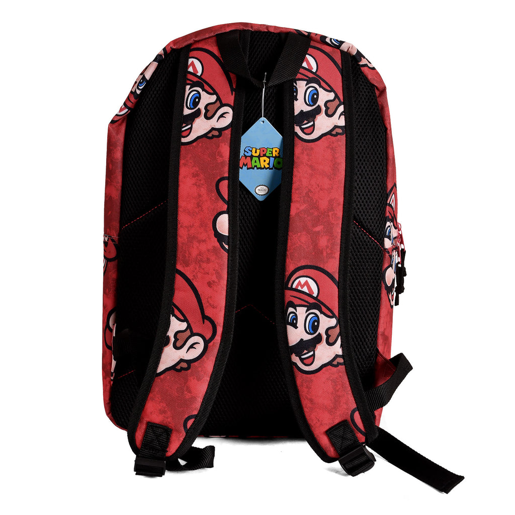 Imagen del producto Super Mario - Mochila roja con caras