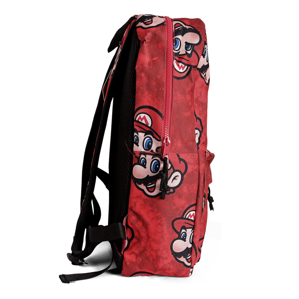 Imagen del producto Super Mario - Mochila roja con caras