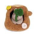Imagen del producto Totoro - Figura de peluche con tronco de árbol