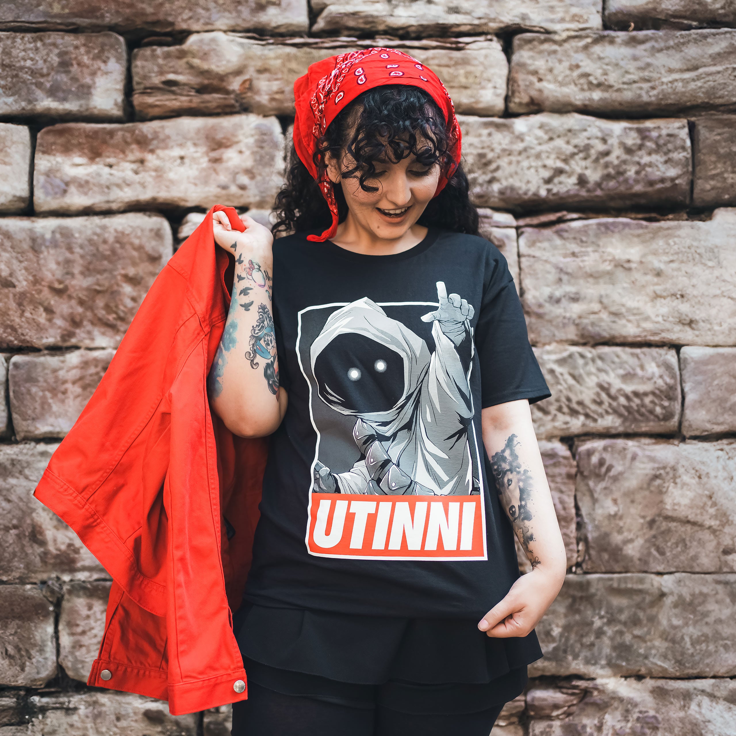 Imagen del producto Star Wars - Jawa Utinni Camiseta negra