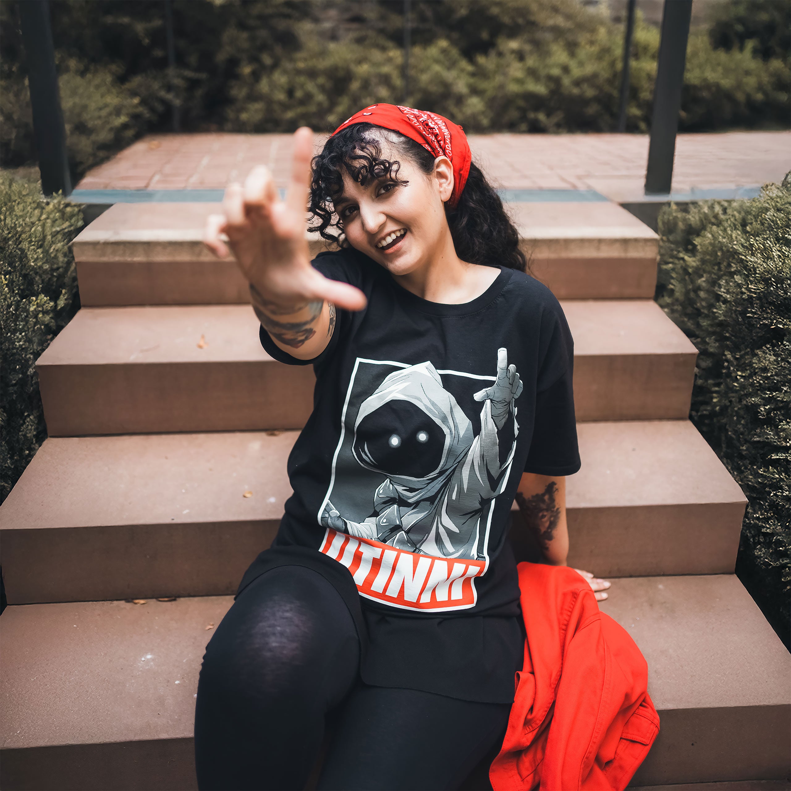 Imagen del producto Star Wars - Jawa Utinni Camiseta negra