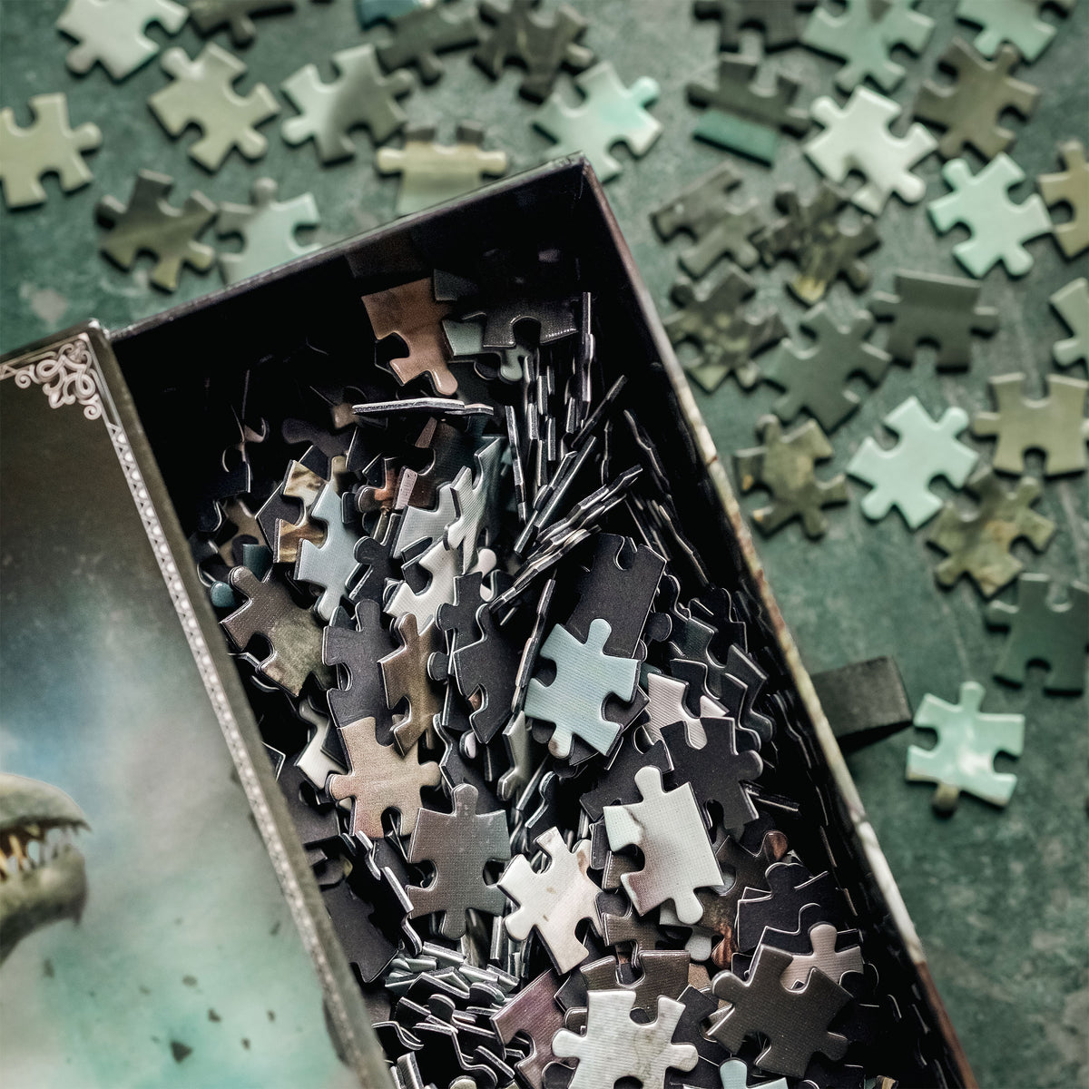 Imagen del producto Harry Potter - Puzzle Premium Banco de Gringotts con Dragón