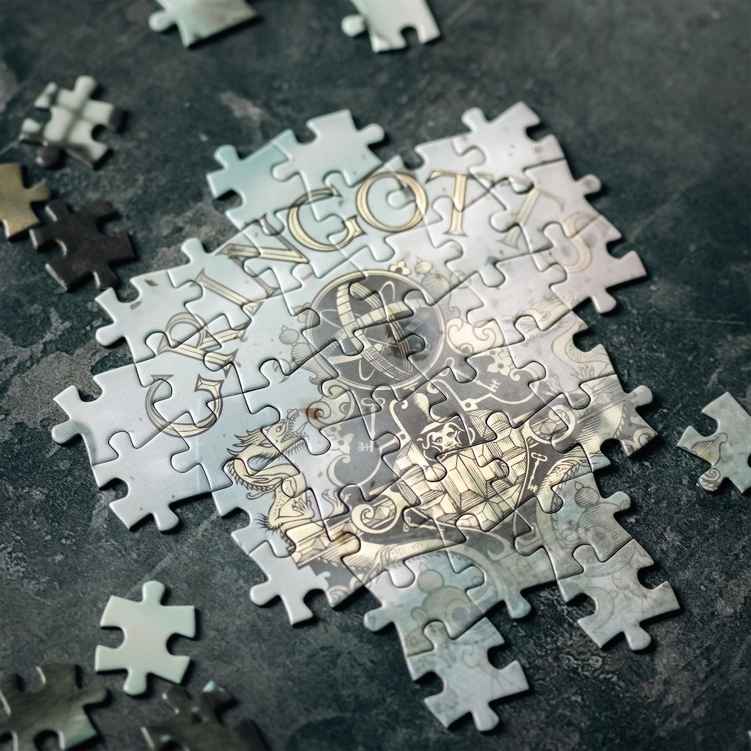 Imagen del producto Harry Potter - Puzzle Premium Banco de Gringotts con Dragón