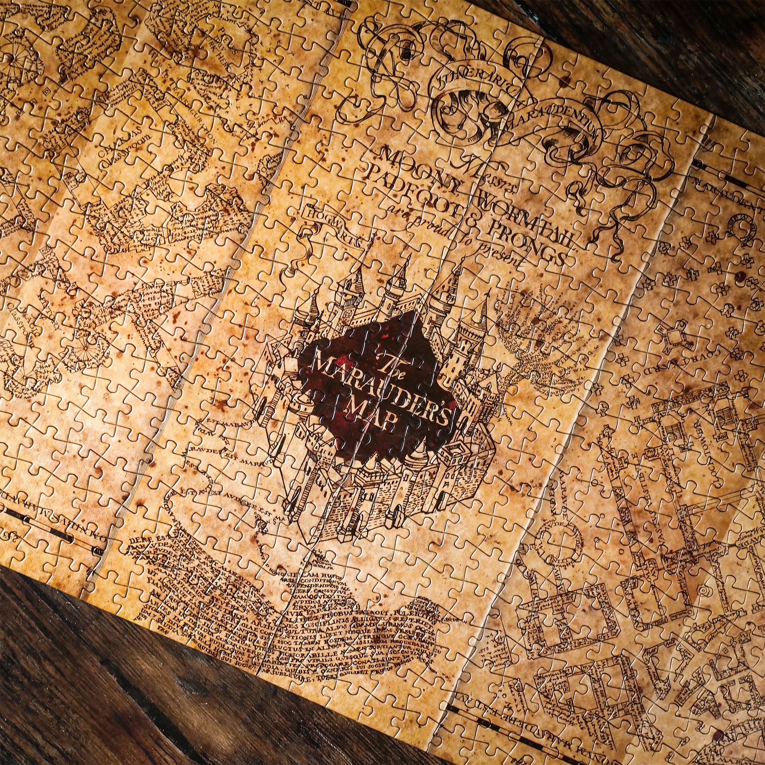 Imagen del producto Harry Potter - Puzzle Premium Mapa del Merodeador