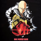 Imagen del producto One Punch Man - Camiseta Saitama negra