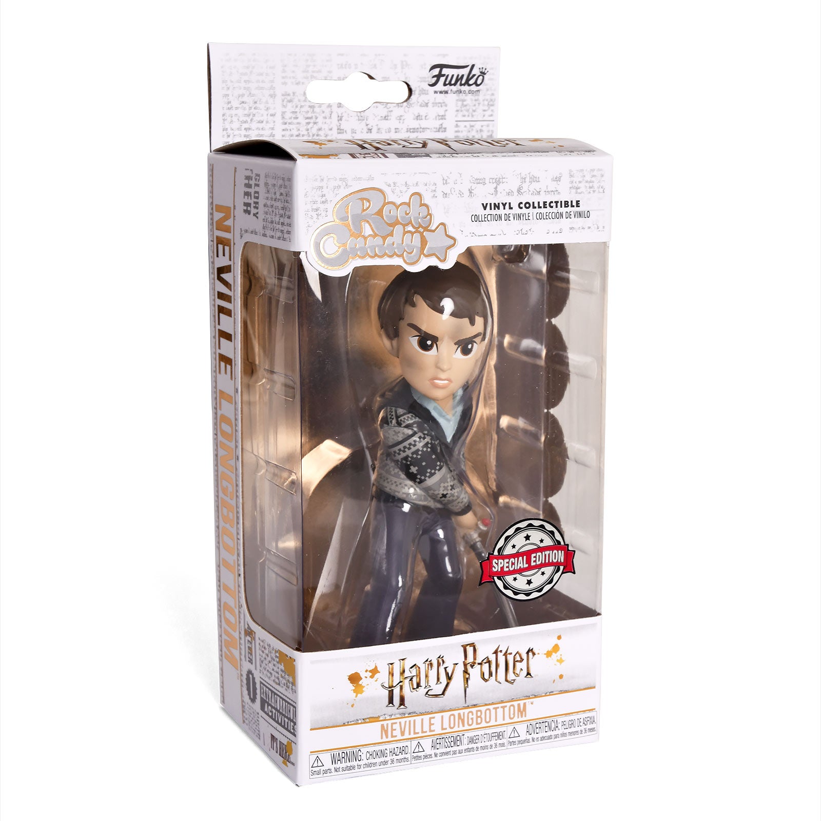 Imagen del producto Harry Potter - Neville con Figura Rock Candy de la Espada de Gryffindor exclusiva