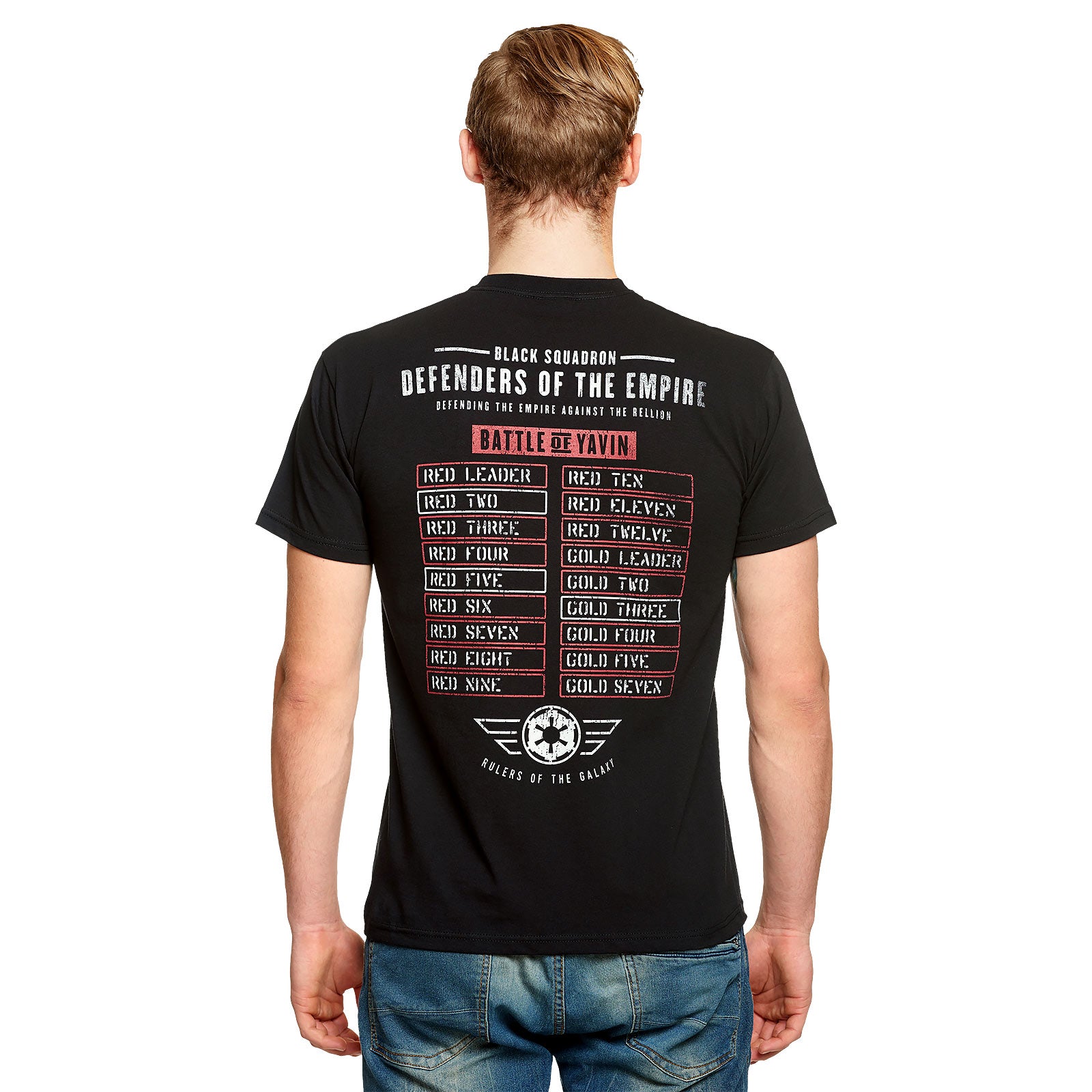Imagen del producto Star Wars - Camiseta Black Squadron negra