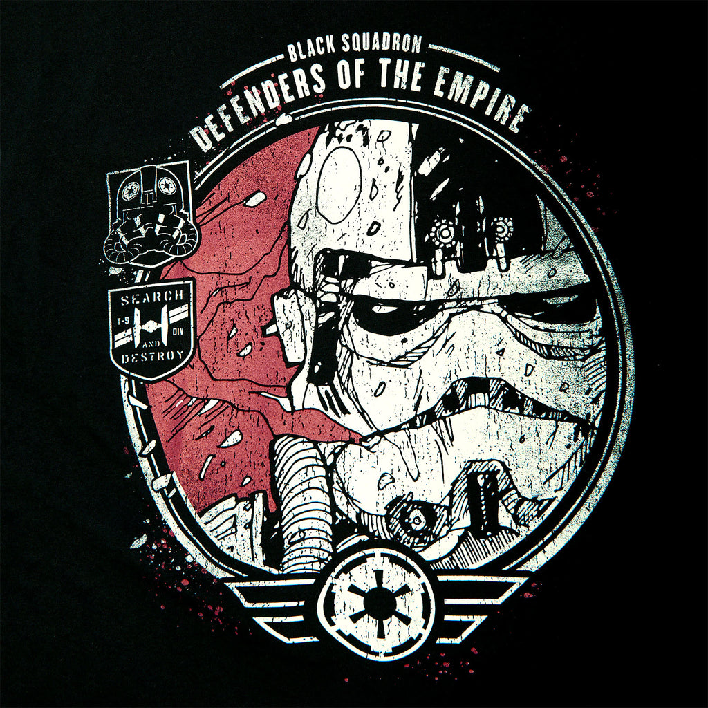 Imagen del producto Star Wars - Camiseta Black Squadron negra