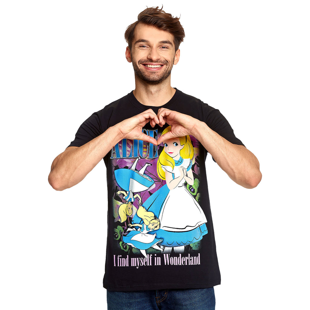 Imagen del producto Alicia en el país de las maravillas - Camiseta 'No como otras chicas' negra