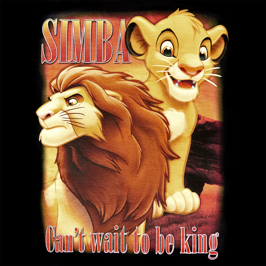 Product image The Lion King - Simba Next King T-Shirt Black