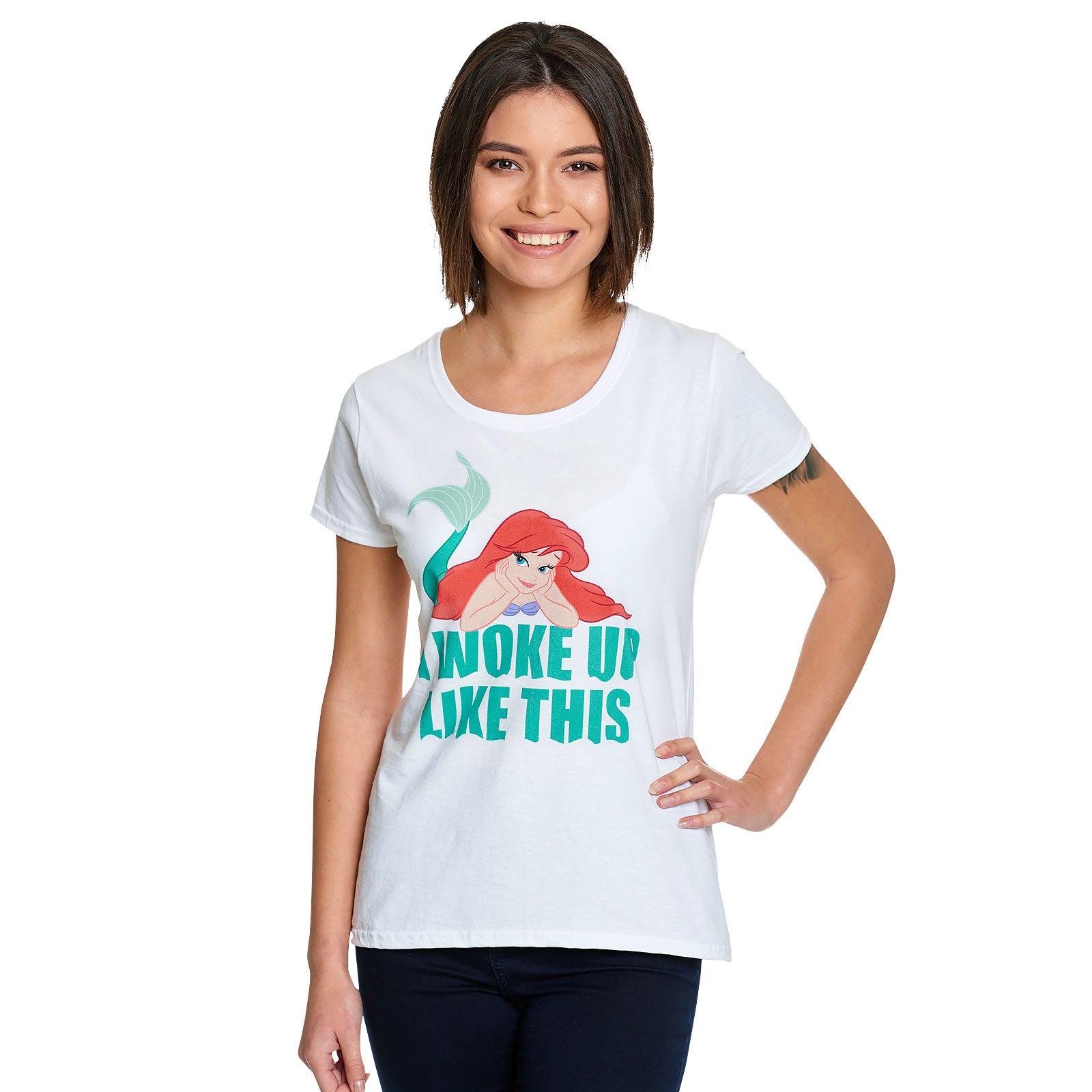 Imagen del producto Arielle - Woke Up Like This Camiseta para mujer blanca