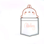 Product image Molang - Pocket T-Shirt Women white