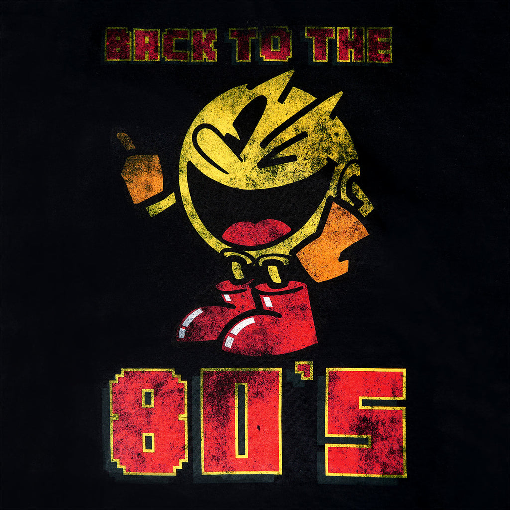 Imagen del producto Pac-Man - Camiseta negra 'Back to the 80's'
