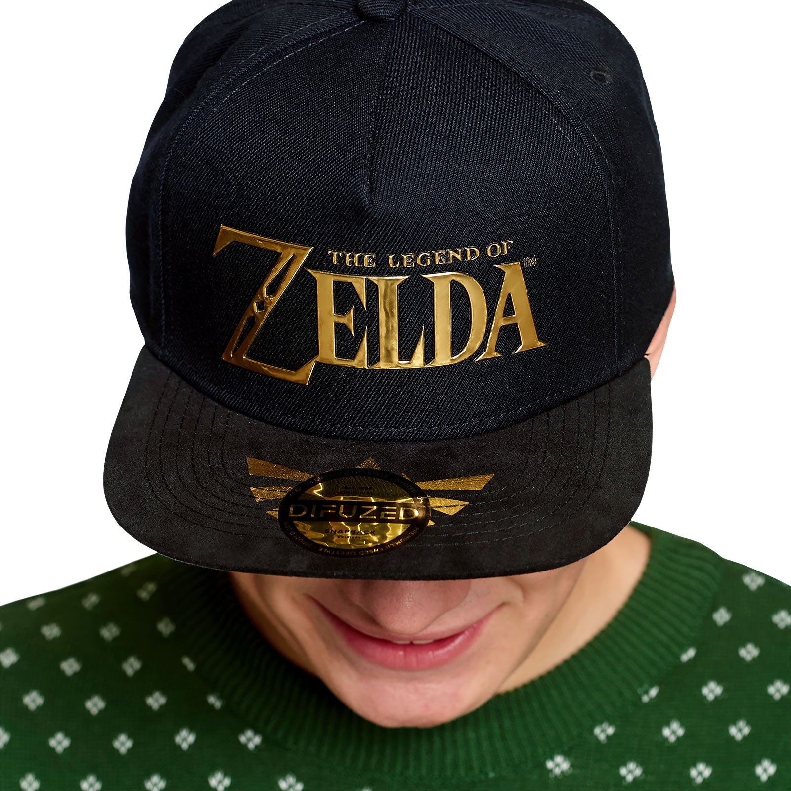 Imagen del producto Zelda - Gorra Snapback con Logo Negra